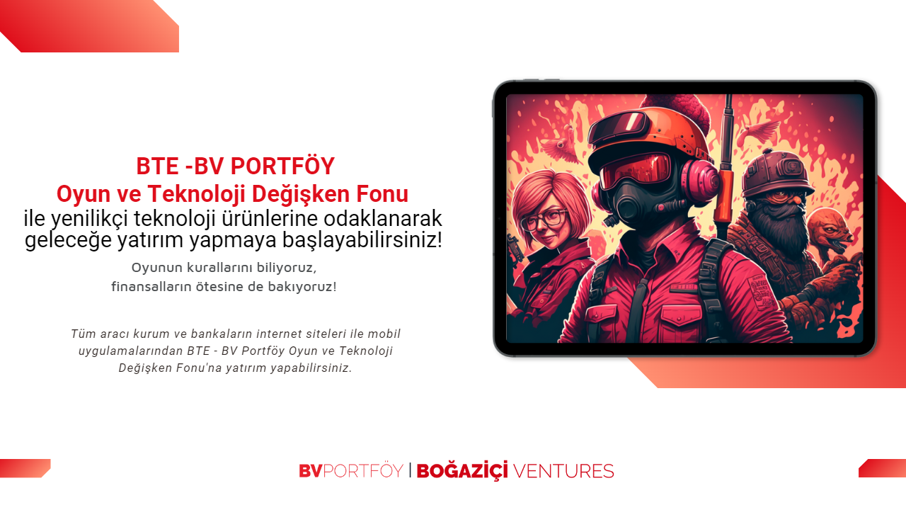 BV Portföy Oyun ve Teknoloji Değişken Fonu Satışa Sunuldu